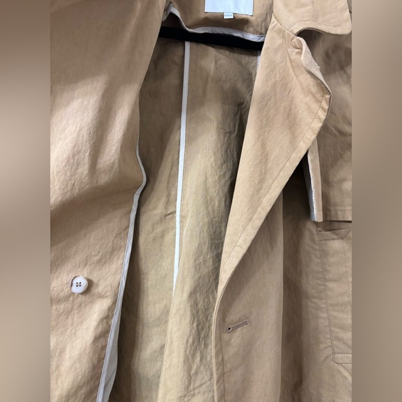 Madewell double breasted cropped trench coat - Picture 9 of 9